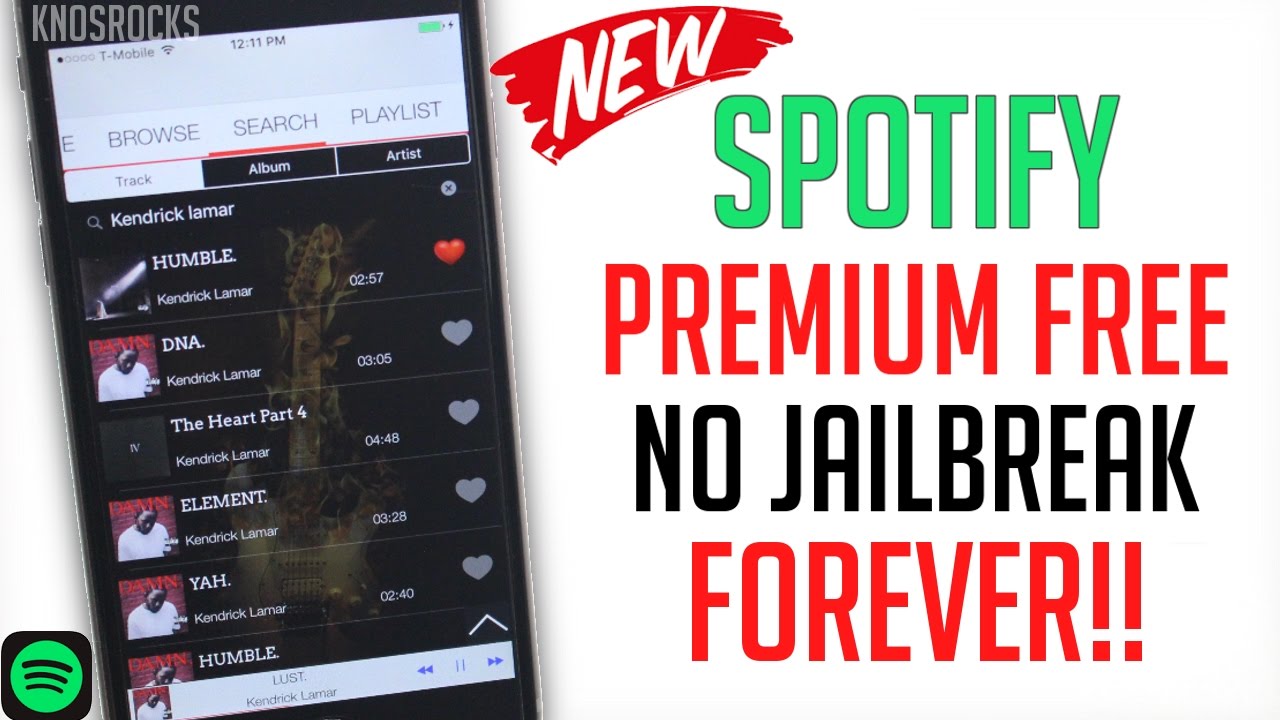Spotify Premium Free Ios 11.4.1